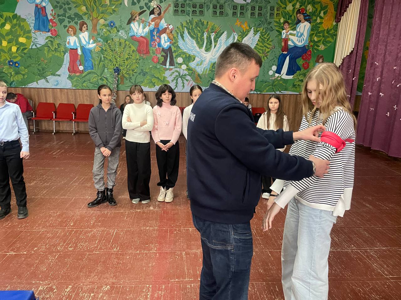 Школьники Токмакского муниципального округа пополнят ряды юнармейцев Школьники Токмакского муниципального округа пополнят ряды юнармейцев