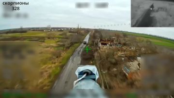 Расчеты FPV десантников продолжают уничтожать бандеровцев на Ореховском направлении