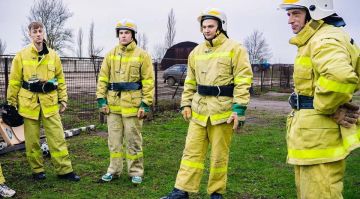Активисты из Запорожской области прошли курс «Добровольный пожарный»