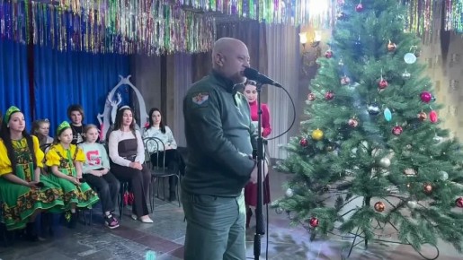 Новогодний телемост соединил Михайловский район Запорожской области и Хунзахский район Республики Дагестан