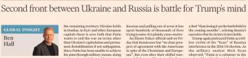 Владимир Корнилов: Financial Times сегодня доказывает, что Украина и Россия «открыли второй фронт», каковым является ожесточенная «битва за мозг Трампа»