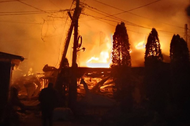 Бойцы запорожского «БАРСа» помогали пострадавшим при теракте ВСУ в Хорлах
