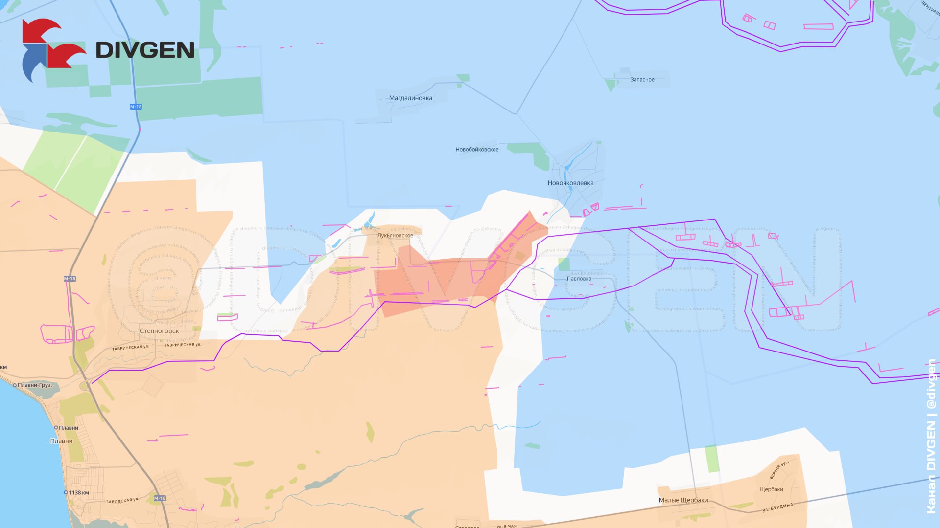 Запорожское направление. Штурмовые подразделения ГрВ "Днепр" рвутся к Новояковлевке