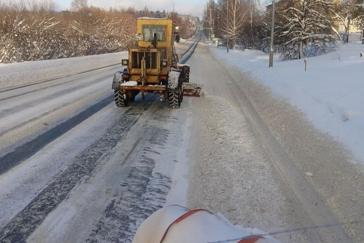 Уборка снега в Кирово-Чепецке продолжается!
