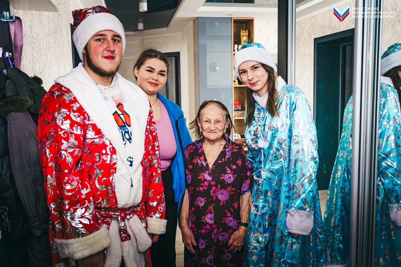 Всероссийская акция «Новый год в каждый дом»: посещение ветеранов