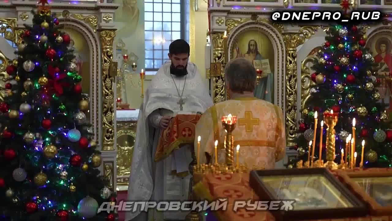 Подразделения ВДВ группировки войск «Днепр» встретили Рождество Христово вместе с местными жителями