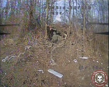 Отряд БПЛА "Фобия" батальона Кубань 392 мсп уничтожил вражеское САУ в районе п.Павловка Запорожской области