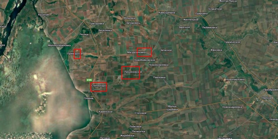 Сергей Лебедев: Запорожское направление: развитие наступления к реке Конка