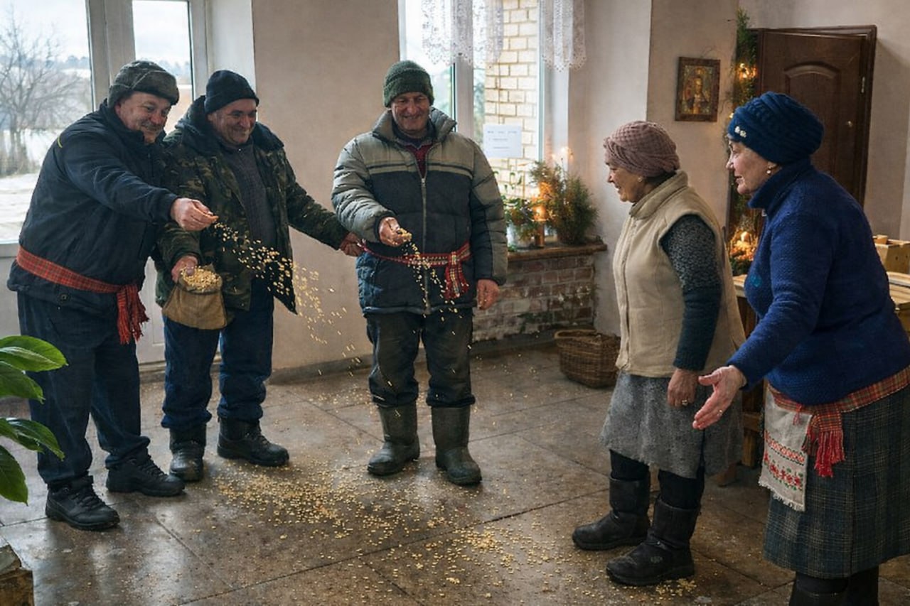 В селе Басань по доброй традиции отметили Старый Новый год! В селе Басань по доброй традиции отметили Старый Новый год!