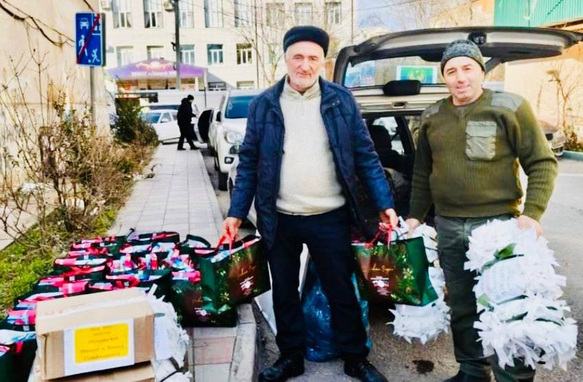 Письма и подарки детям: гуманитарная акция ОП Дагестана в Мелитополе