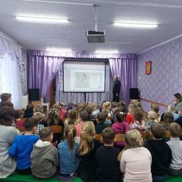 Администрация Михайловского округа организовала урок безопасности для самых маленьких