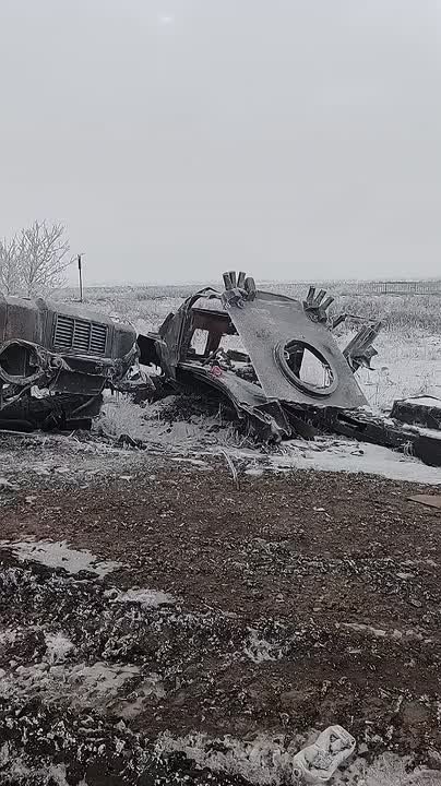 Запорожское направление. Уничтоженный хохляцкий бронеавтомобиль «Козак-2»