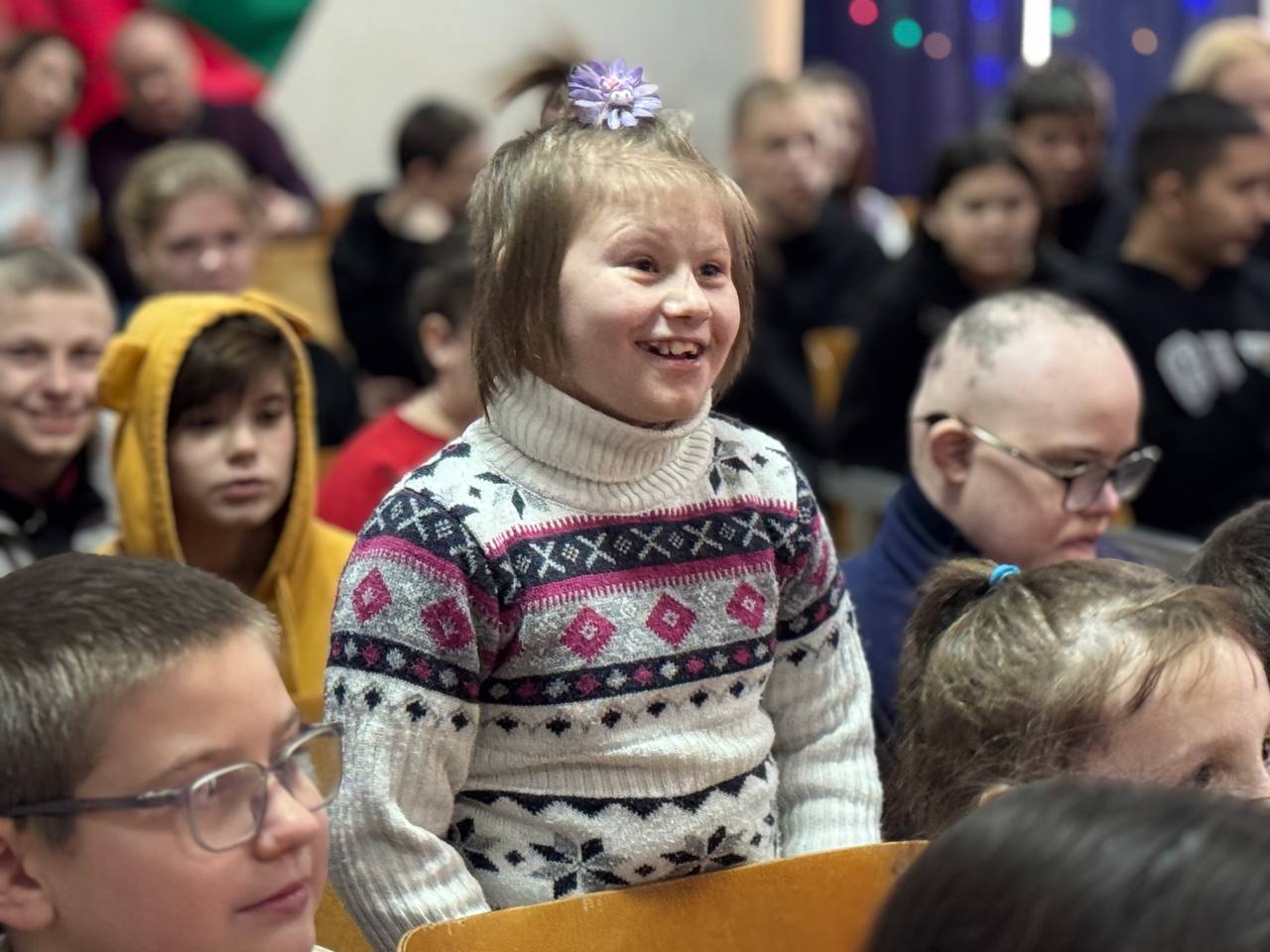 Ангелина Ярчук: При поддержке предпринимателей Елены Лагуткиной и Ярослава Зильберглита в Тереньевской школе-интернате получился настоящий зимний праздник — тёплый, добрый и по-настоящему волшебный Ангелина Ярчук: При поддержке предпринимателей Елены Лагуткиной и Ярослава Зильберглита в Тереньевской школе-интернате получился настоящий зимний праздник — тёплый, добрый и по-настоящему волшебный