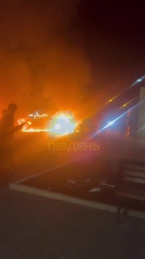 Последствия прилета «Герани» по Запорожью