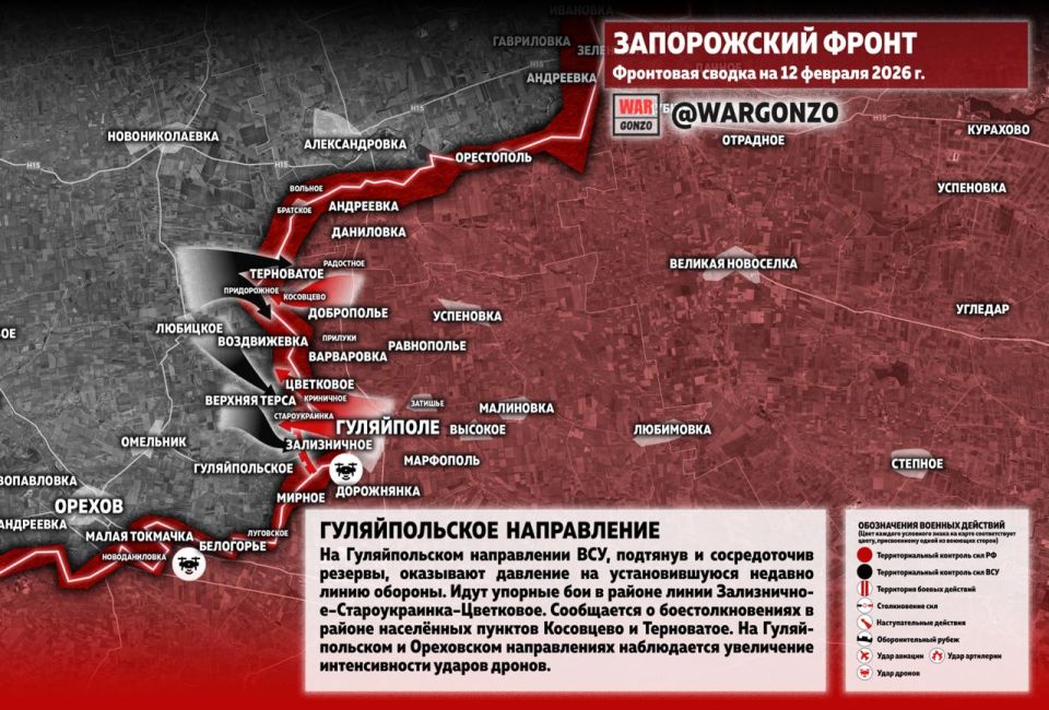WarGonzo: ���������� �� ������������� ����������� �� 12.02.2026