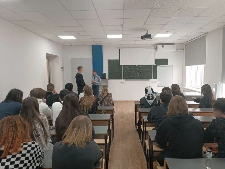 Старший психолог ИК-2 провела профориентационную встречу для студентов Старший психолог ИК-2 провела профориентационную встречу для студентов