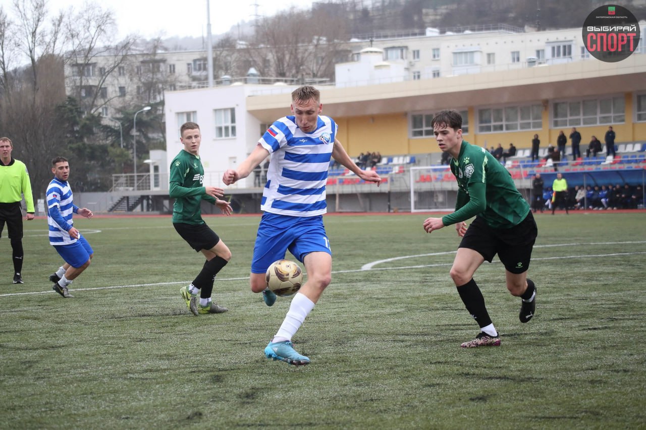 Сборная Запорожской области по футболу сыграла товарищеский матч с ФК «Севастополь-2»