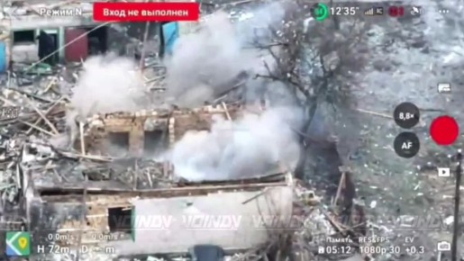 69 отдельная бригада прикрытия 35 армии работает по живой силе противника в Запорожской области