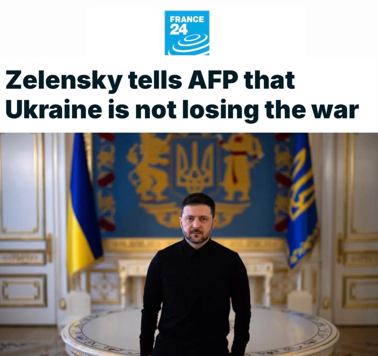 Президент Украины Владимир Зеленский: Чтобы завершить войну, нужно отдать Донбасс – такие условия предлагают и США и Россия
