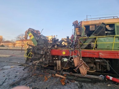 Ночью отработали по локомотивам, которые боевики ВСУ гоняли под свои нужды