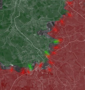 «На Константиновском направлении продолжаются боестолкновения в районе Берестка и Ильиновки