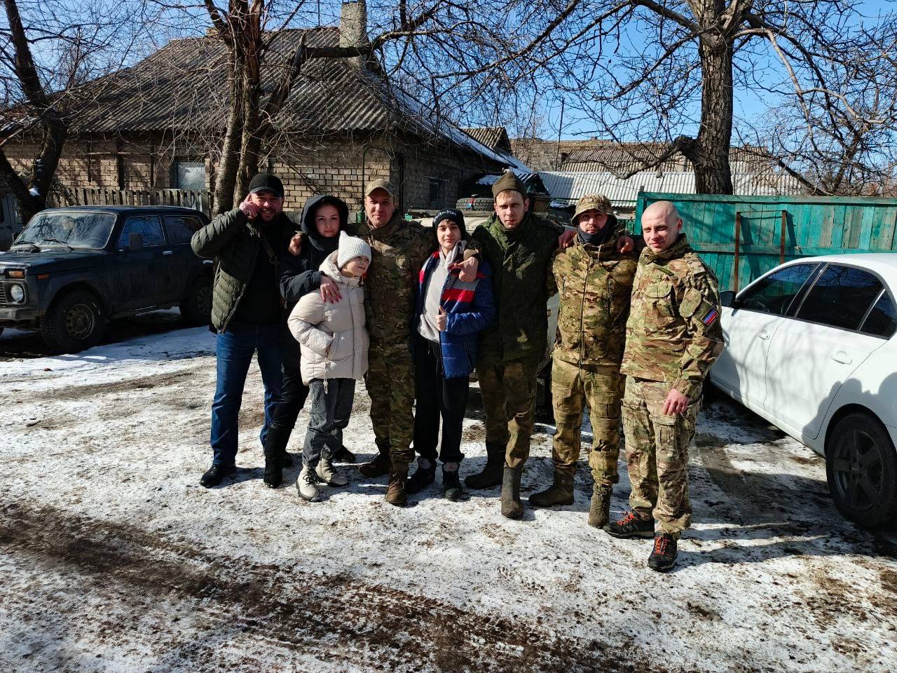 23 февраля, в День защитника Отечества, моя поездка на передовую выдалась особенной