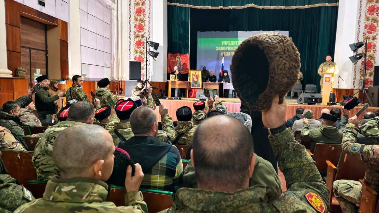 В Запорожской области создано Запорожское окружное казачье общество!