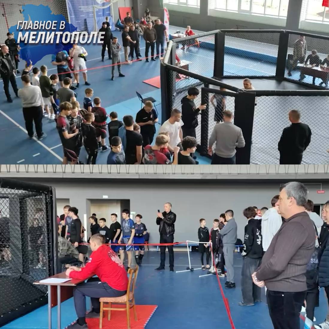 В Мелитополе прошло открытое первенство по ММА, посвященное Дню защитника Отечества