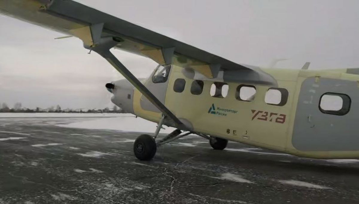 Новый образец самолёта Байкал с российским двигателем совершил первый полет