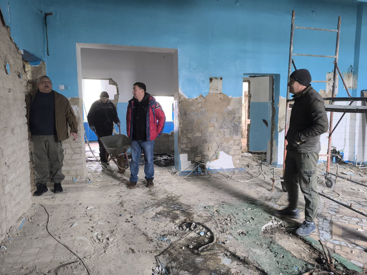 Александр Трудоношин: Начали работы в пищеблоке Акимовской центральной районной больницы Александр Трудоношин: Начали работы в пищеблоке Акимовской центральной районной больницы