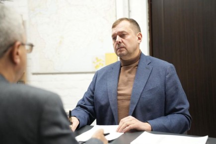 Евгений Балицкий: Провёл рабочую встречу с председателем Законодательного собрания Запорожской области Виктором Андреевичем Емельяненко