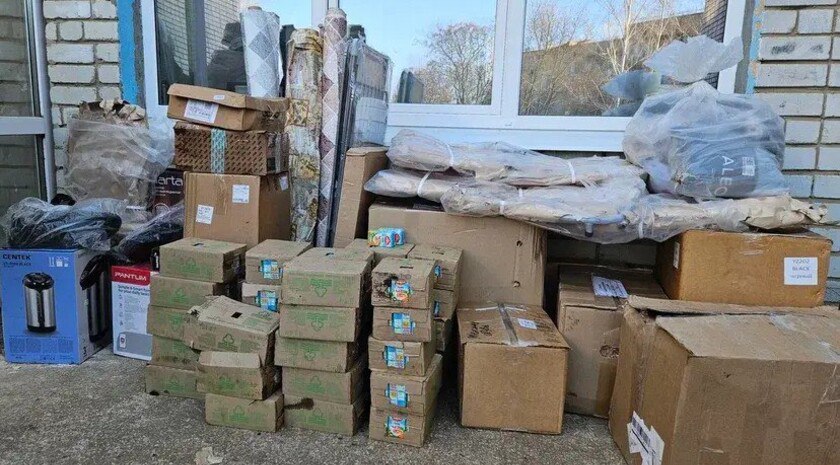 Волгоградские активисты отправили более 20 т помощи в Запорожскую область