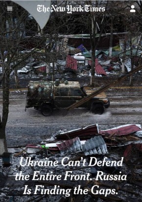 Алексей Журавлев: Боевики ВСУ больше не могут держать оборону: натиск России слишком силен - The New York Times