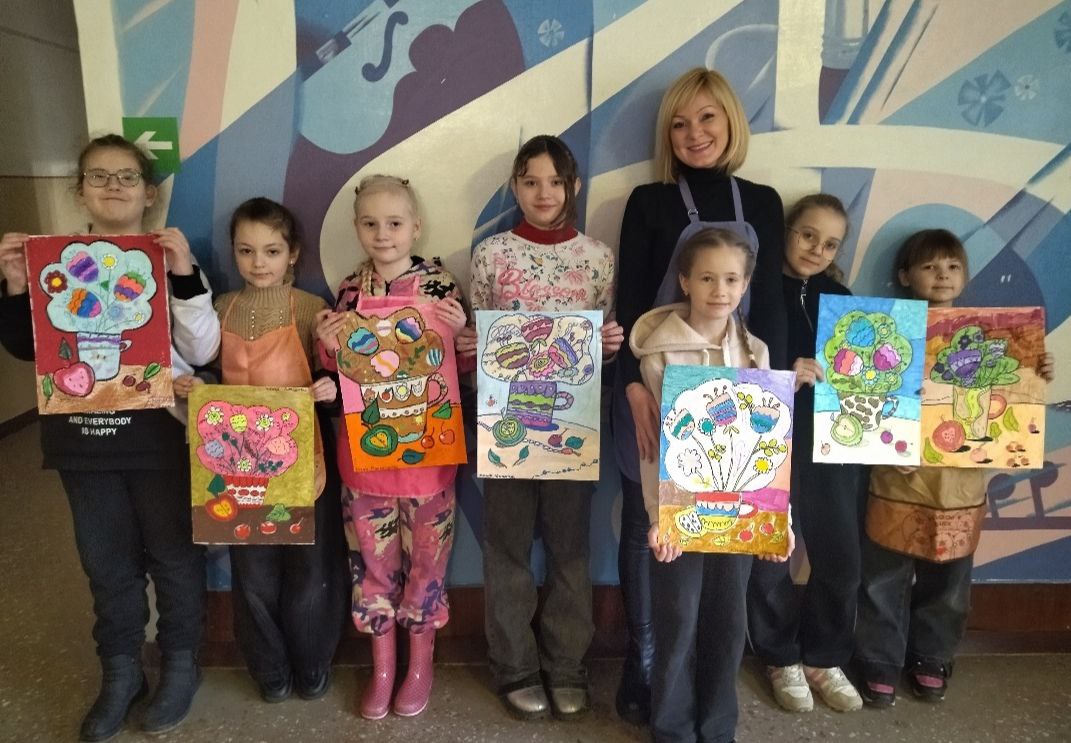 Дышит радостью картина,. В ней всё к месту, всё едино Дышит радостью картина,. В ней всё к месту, всё едино