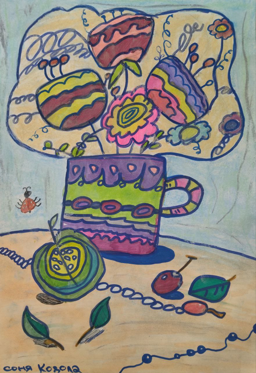 Дышит радостью картина,. В ней всё к месту, всё едино Дышит радостью картина,. В ней всё к месту, всё едино