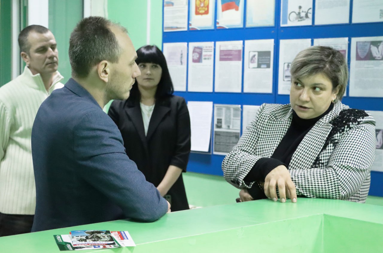 Открыто отделение приёма и обработки документов Управления социальной защиты в пгт Приазовское