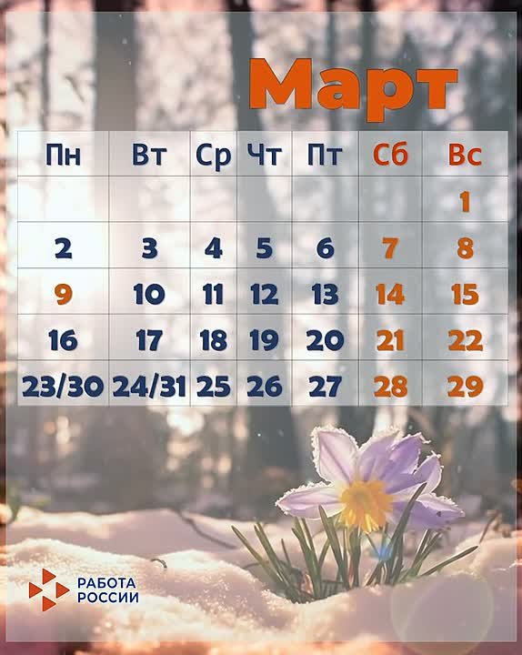 На календаре март – месяц, которого с нетерпением ждет каждый из нас, потому что именно он знаменует приход долгожданной весны! Солнце светит ярче, дни становятся длиннее, а воздух наполняется свежестью и предвкушением...