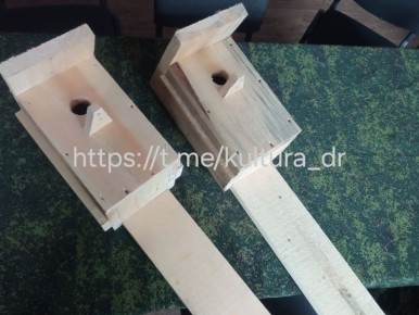 У Златопольского клуба — новые скворечники!