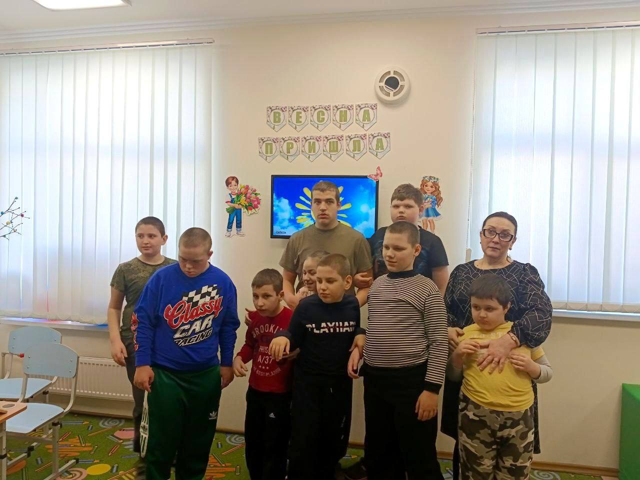 «День встречи весны». 02.03.2026г. в ГБУ «Комплексный центр социального обслуживания населения» Министерства труда и социальной политики Запорожской области, в отделении комплексной реабилитации детей-инвалидов г.Бердянск...