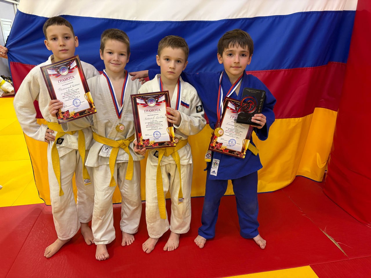 Спортсмены из Васильевского муниципального округа приняли участие в турнире по дзюдо города Севастополь