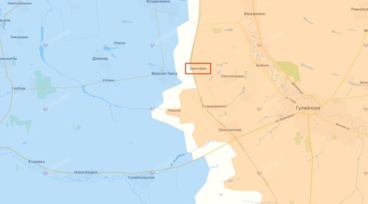 Сергей Лебедев: Запорожское направление: освободили Цветково