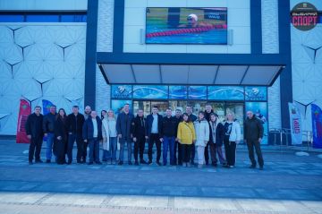 В рамках координационного совета исторических регионов РФ в сфере физической культуры и спорта делегация посетила спортивные объекты Запорожской области