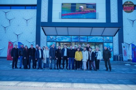 В рамках координационного совета исторических регионов РФ в сфере физической культуры и спорта делегация посетила спортивные объекты Запорожской области
