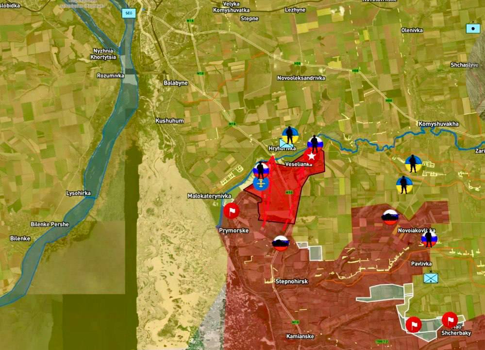Родион Северьянов: Российские войска освободили населенный пункт Веселянка, Запорожское направление