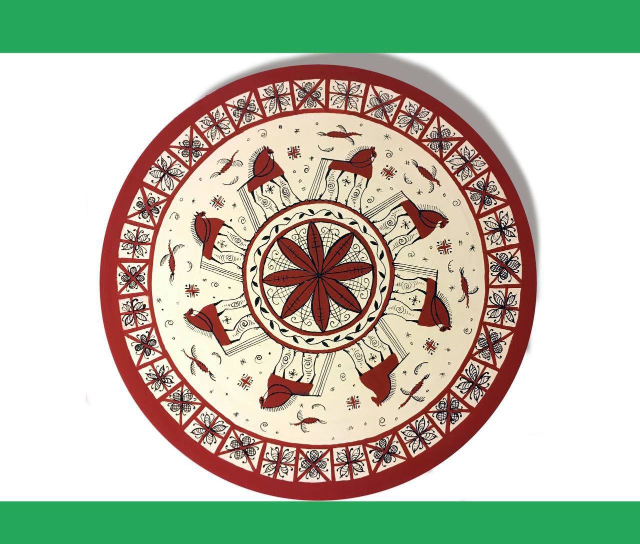 Мезенская роспись – русский народный промысел, возникший в конце XIX века в Мезенском уезде Архангельской губернии Мезенская роспись – русский народный промысел, возникший в конце XIX века в Мезенском уезде Архангельской губернии