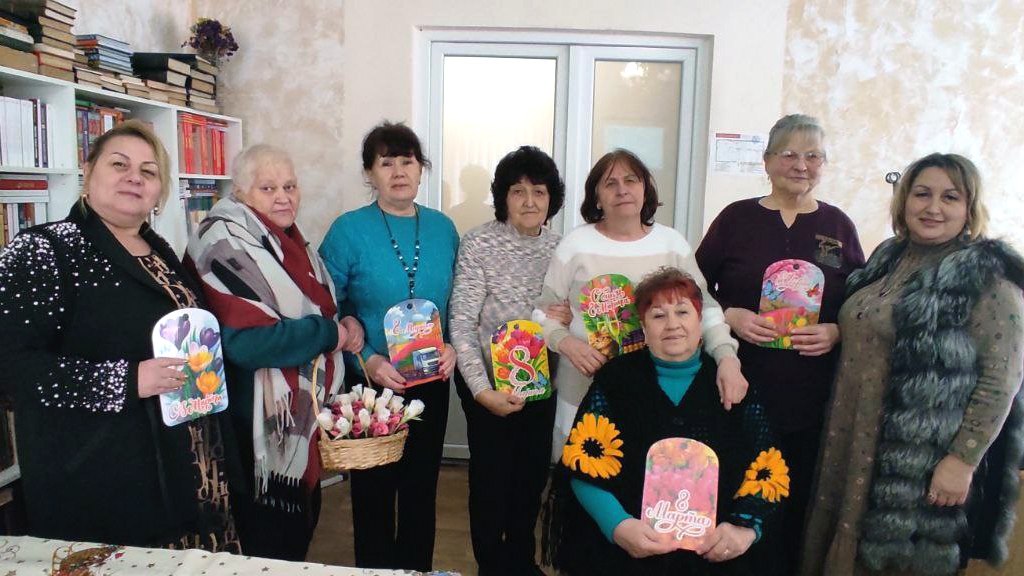 Дом культуры в селе Плодородное организовал весенний сюрприз для женщин