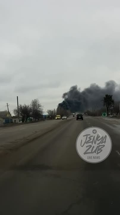 Люботин Харьковская область, удар Герани по ж/ подстанции