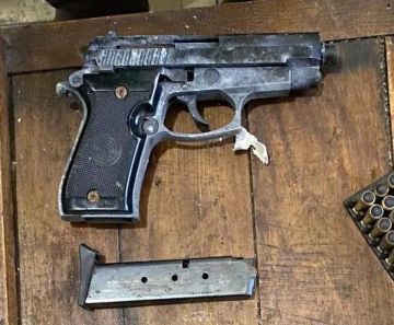 В Запорожской области у местного жителя нашли пригодный для стрельбы пистолет