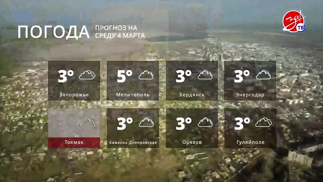 Прогноз погоды на среду 4 марта