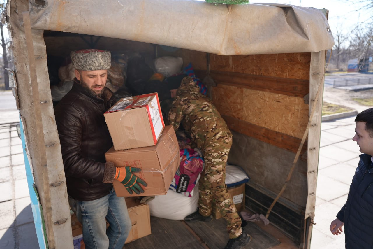 Гуманитарная миссия в Дмитровке Гуманитарная миссия в Дмитровке